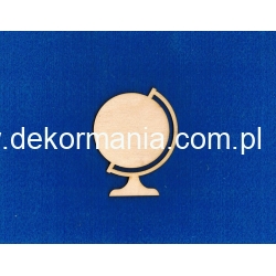 SKLEJKA #3mm Globus 7,5x5,7cm